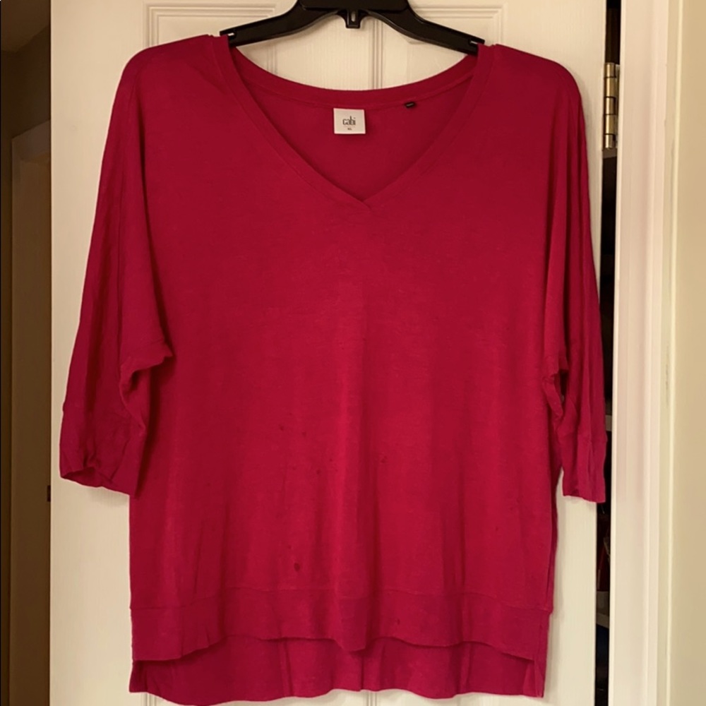 Cabi, raspberry, XL shirt
